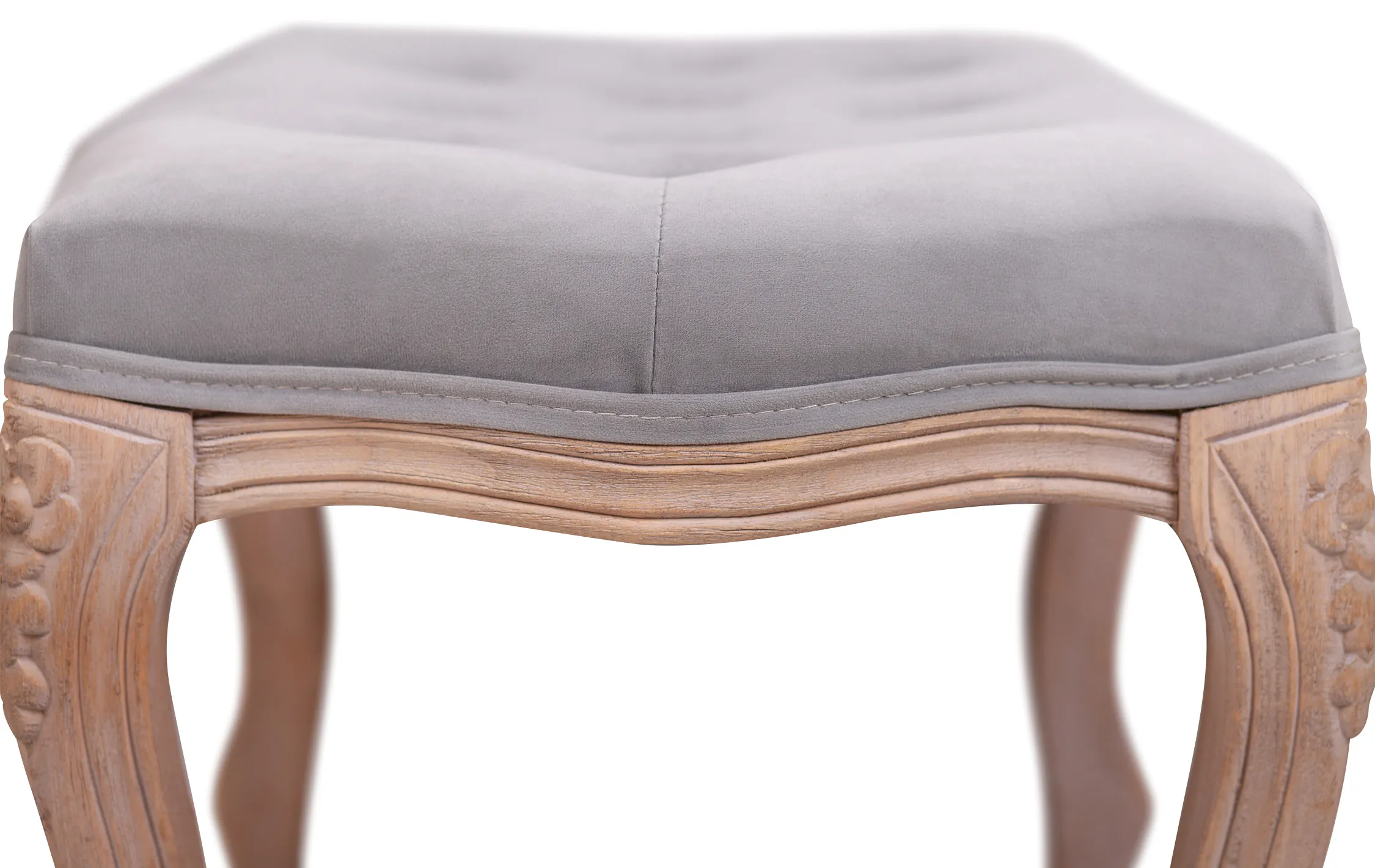 Банкетка Kina Velvet Gray в интернет-магазине в Москве Банкетка Kina Velvet Gray в интернет-магазине