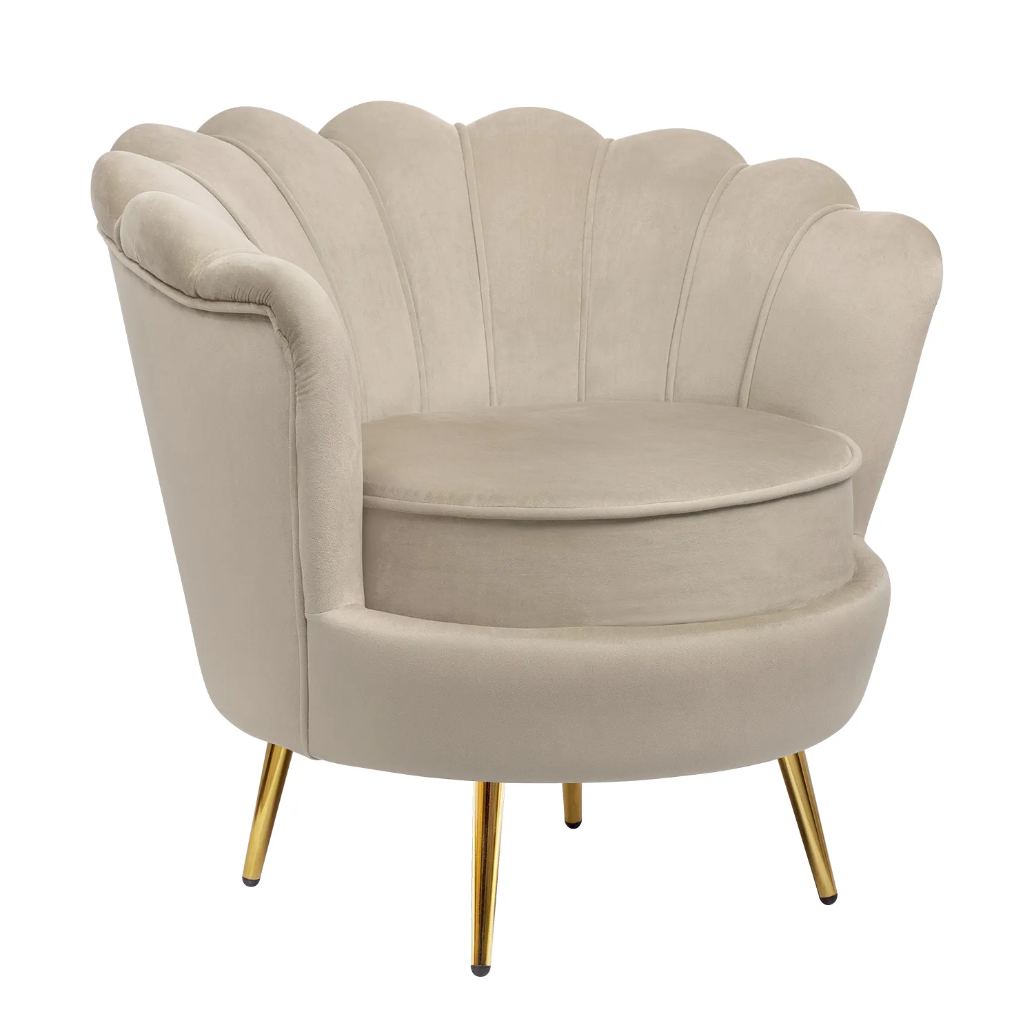купить Низкое кресло ракушка Pearl Taupe в Москве купить Низкое кресло ракушка Pearl Taupe