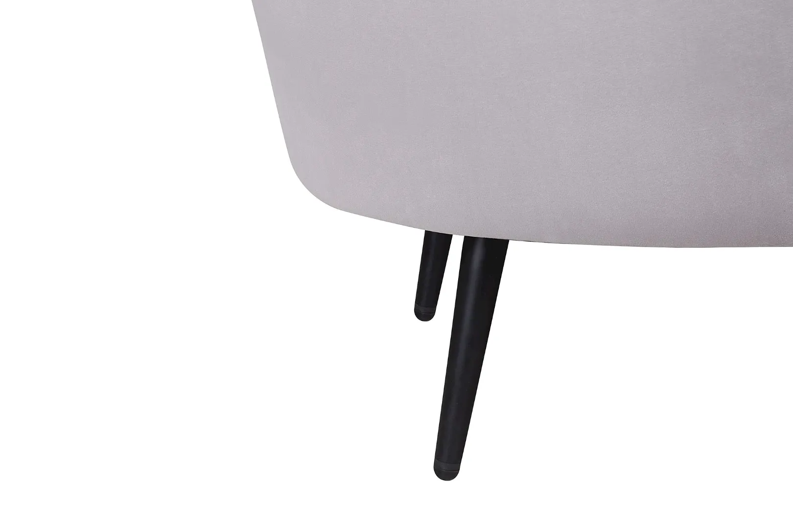 фото Дизайнерский диван для гостиниц Pearl Triple Grey на черных ножках в интерьере в Москве фото Дизайнерский диван для гостиниц Pearl Triple Grey на черных ножках в интерьере