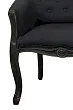 Двухместный дизайнерский диван Kandy Double Black Old №4