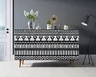 Комод "Бербер (Berber)" с двумя дверками и ящиками принт 19 арт BB17/Print_19 №5