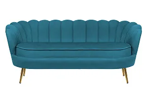 красивый Диван ракушка для гостиниц Pearl Triple Marine Velvet в интернет-магазине