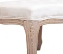 Дизайнерская банкетка Kina Velvet Beige №3