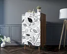 Комод высокий "Бербер (Berber)" принт 9 арт BB10/Print_09 №4