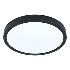 купить 99235 Светодиодный накладной светильник FUEVA 5, 20.5W (LED), ?285, H28, 2500lm, 4000K, сталь, черный