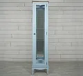 Шкаф "Леонтина (Leontina)" в голубом цвете для посуды узкий/высокий арт LT19RB №2