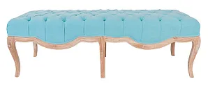 Оттоманка Alva Teal в интерьере