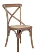 Стул Cross Back Brown №1