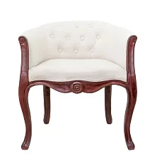 Кресло широкое Kandy Beige Classic в интерьере