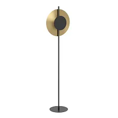 купить 900991 Светодиодный торшер TOCINA, 1х11W (LED), 1300lm, 3000K, L380, H1500, Base ?270, сталь, черный
