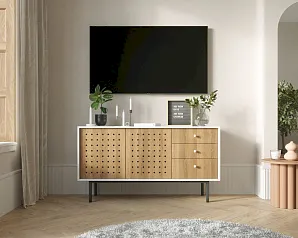 Комод с дверками и ящиками КОТО (KOTO) арт KT09 в интерьере