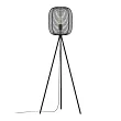 43968 Торшер RINROE, 1X40W (E27), H1405, сталь, черный №2