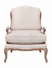 Мягкое полукресло с подлокотниками Niro Rattan Beige
