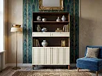 Стеллаж широкий двухстворчатый "Андерсен (Andersen)" арт AN17WH №1