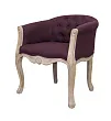 Низкое кресло ретро Kandy Violet №2