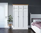 Шкаф трехстворчатый для детской "Palermo" в стиле прованс арт PL1027-3 №3