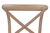Стул Cross Back Brown №5