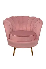 Низкое кресло ракушка Pearl Pink V3 в интернет-магазине