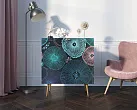 Комод "Бербер (Berber)" две дверки малый 32 принт арт BB38/Print_32 №3