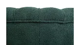 Низкое кресло ракушка Pearl зеленый Boucle на черных ножках №4