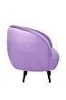 Мягкое кресло Small Benee Purple на черных ножках №2