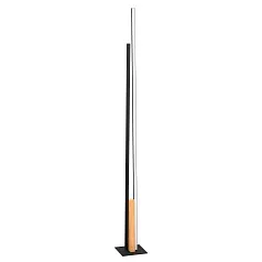 красивые 900493 Торшер PANAGRIA, LED 1X12,8W 1X11,2W, 2880lm, L85, B75, H1460, основание: B160, T160, алюминий, сталь, черный/пластик, белый в интернет-магазине
