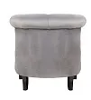 Низкое кресло Swaun Grey №3
