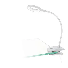 купить 902372 Светодиодный светильник на прищепке CABADO, 3,2W(LED) , 3000K, 300lm, пластик, белый