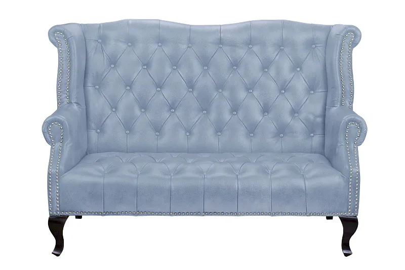 Кожаный дизайнерский диван лофт Royal Sofa Grey в Москве Кожаный дизайнерский диван лофт Royal Sofa Grey