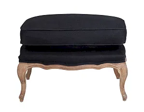 Дизайнерская банкетка Nitro Black Ottoman на заказ