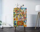 Комод высокий "Бербер (Berber)" 1 принт арт BB10/Print_01 №5