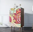 Комод высокий "Бербер (Berber)" 6 принт арт BB10/Print_06 №0