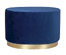 Дизайнерский пуф Topper Oval Blue №0