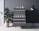 Комод высокий "Бербер (Berber)" принт 19 арт BB10/Print_19 №3