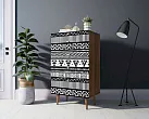 Комод высокий "Бербер (Berber)" принт 19 арт BB10/Print_19 №4