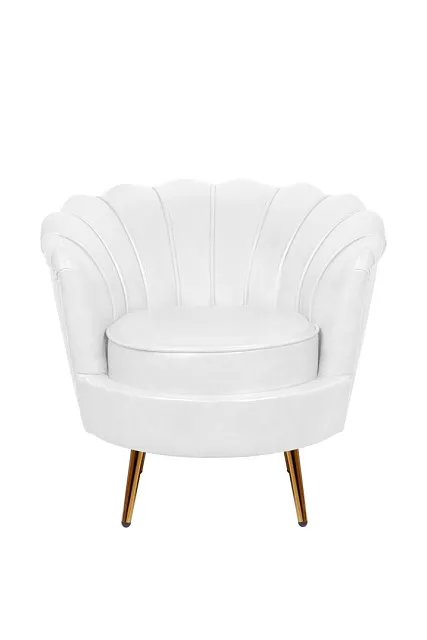 Низкое кресло ракушка Pearl White в Москве Низкое кресло ракушка Pearl White