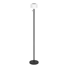заказать 75891 Торшер на солнечн. батарее MONTAPALMA-L, H1400, 2,2W(LED), IP54, 3000K, 190lm, сталь, черн/пластик, белый
