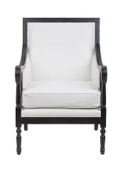 Классическое американское кресло Colin White Leather на заказ в интернет-магазине