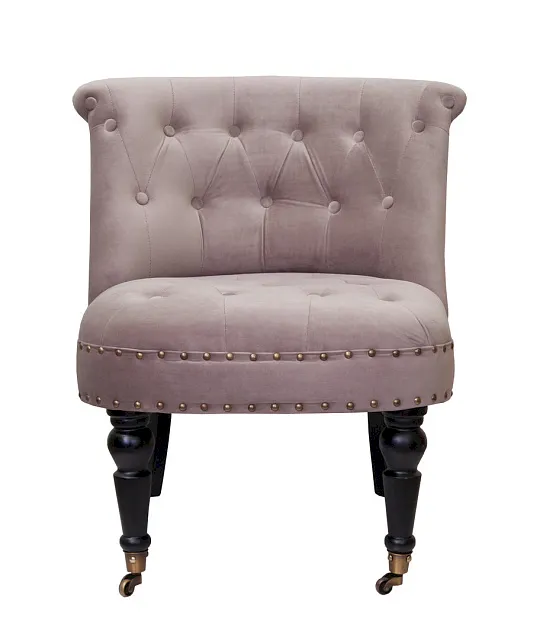 Низкое кресло Aviana Taupe Velvet в Москве Низкое кресло Aviana Taupe Velvet