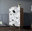 Комод высокий "Бербер (Berber)" принт 9 арт BB10/Print_09 №1