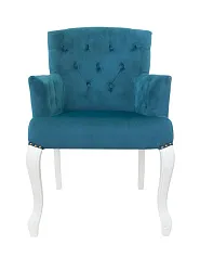 Классическое кресло Deron Blue and White в интерьере