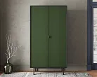 Шкаф двухдверный "Эмерсон (Emerson)" арт EM091/green/L №3