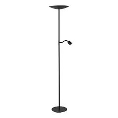 купить стильные 901977 Светодиодный торшер CONIVARINO, 26,5W 1X4W(LED LED), 2700K, 3150 480lm, сталь, черный