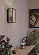 43789 Бра (настенный светильник) NOHALES, 1X40W (E27), H320, сталь, черный, латунь №0