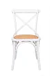 Стул ретро Cross Back White №0