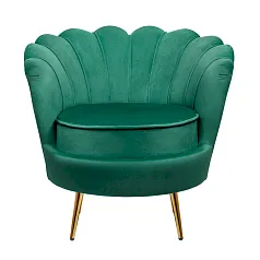 заказать стильное Низкое кресло ракушка Pearl Green V2