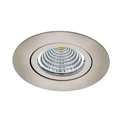 фото 98307 Светодиодный встраиваемый светильник SALICETO димм. с рег-кой, 6W(LED), ?88, 450lm, 4000K, алюми в интерьере