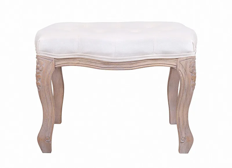 Дизайнерская банкетка Kina Velvet Beige
