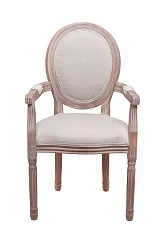 заказать Мягкий стул с подлокотниками Volker Arm Beige V2