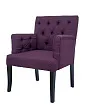 Низкое кресло Zander Purple №3